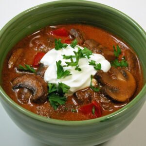 Mushroom Stew (Gomba porkolt)