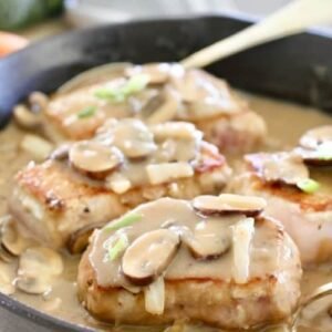 Pork Cutlet with Mushroom Sauce (Gombas szelet)