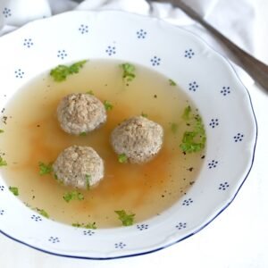 Chicken Liver Dumpling Soup